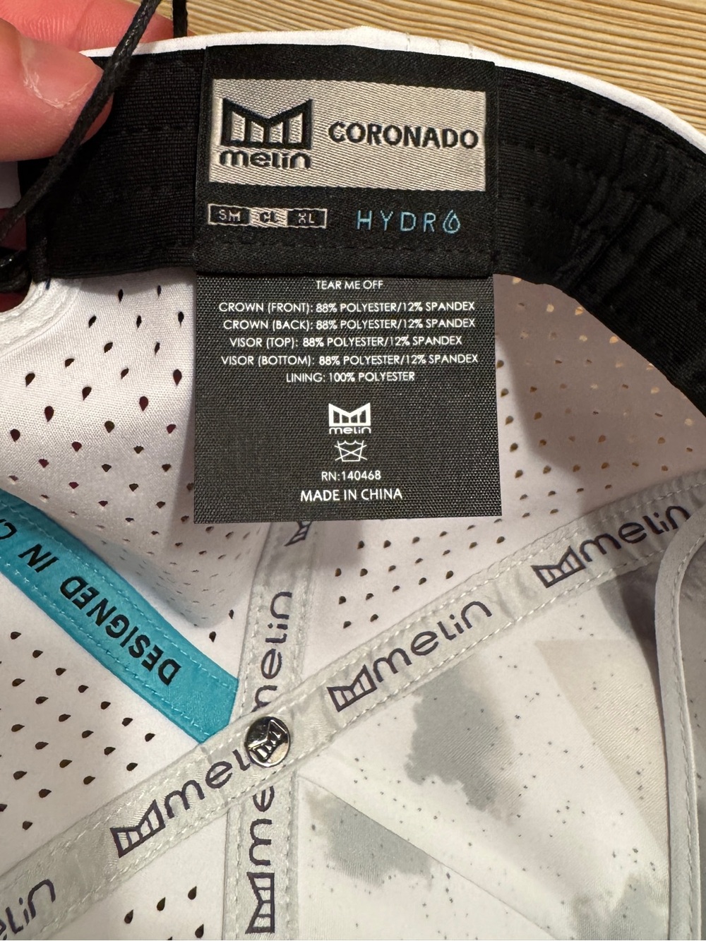 NEW- Melin Coronado Brick Hydro Hat SnapBack Cap - Picture 7 of 7